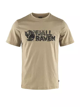 FJÄLLRÄVEN | T-shirt de sport homme Lush Logo | camel